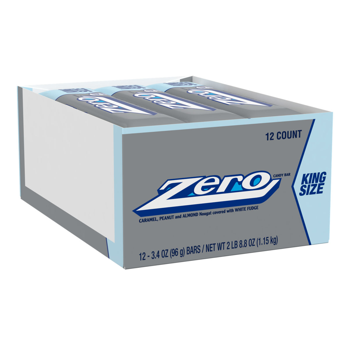 Zero King Size Bar, 3.4 Oz 12ct